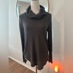 NWT Ultra Flirt Cowl Neck Top